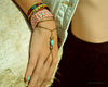 Mina Turquoise Hand Chain Bracelet