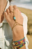 Sandara Turquoise Hand Chain Bracelet