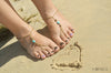 Sandara Barefoot Sandals Turquoise