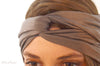 Taupe Turban