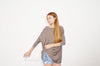 Oversized Taupe Tee