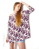 Floral Paisley Oversized Tunic Tee