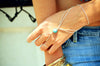 Sonia Silver Slave Bracelet