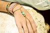 Mina Turquoise Hand Chain Bracelet